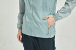 Men's Water Repellent Windbreaker Grey