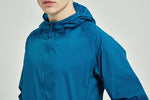 Men's Water Repellent Windbreaker Peacock