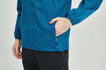 Men's Water Repellent Windbreaker Peacock