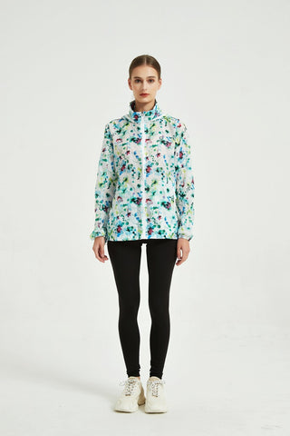 Women's Printed Windbreaker