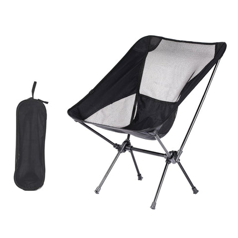 Folding Moon Chair - Black