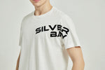 Men's Cotton Printed T Shirt White