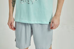 Men's Cotton Printed T Shirt SeaGreen