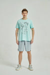 Men's Organic Cotton Printed T-Shirt