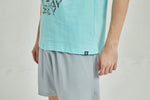 Men's Cotton Printed T Shirt SkyBlue