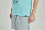 Men's Cotton Printed T Shirt SkyBlue