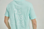 Men's Cotton Printed T Shirt SeaGreen