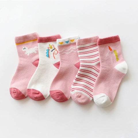 Girls Cosy Cotton Socks